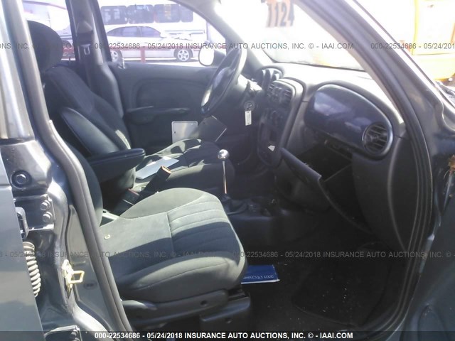 3C4FY48B93T569629 - 2003 CHRYSLER PT CRUISER CLASSIC 青色 照片 5