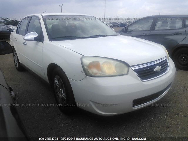 1G1ZS58N58F146698 - 2008 CHEVROLET MALIBU LS თეთრი ფოტო 1