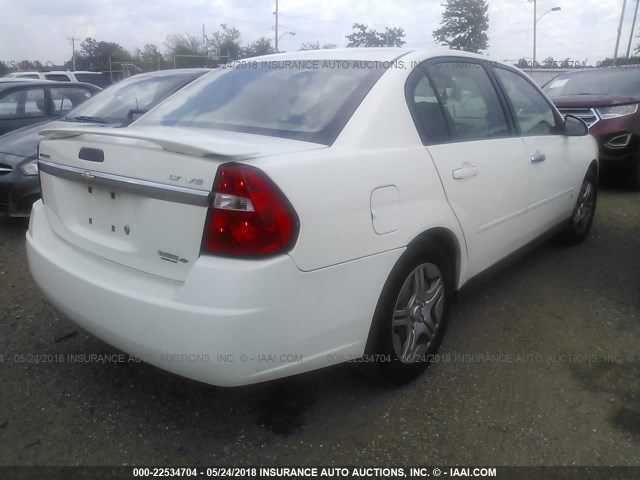 1G1ZS58N58F146698 - 2008 CHEVROLET MALIBU LS თეთრი ფოტო 4