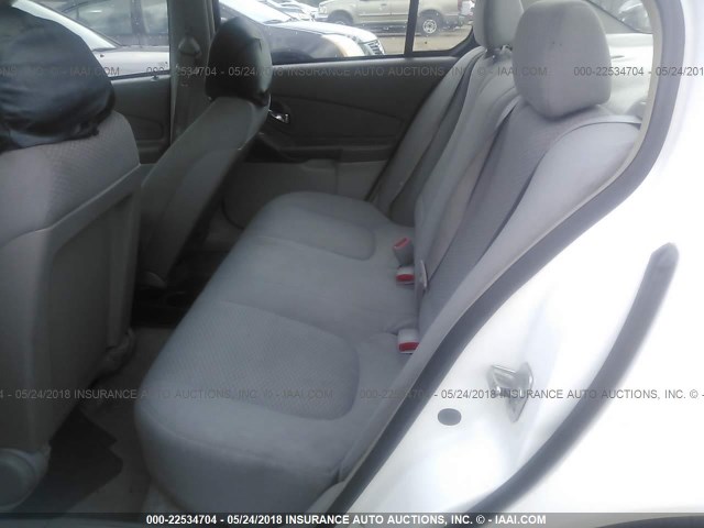 1G1ZS58N58F146698 - 2008 CHEVROLET MALIBU LS თეთრი ფოტო 8