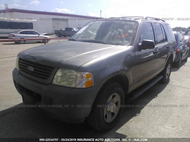 1FMZU62K53ZB43163 - 2003 FORD EXPLORER XLS/XLS SPORT GRAY photo 2