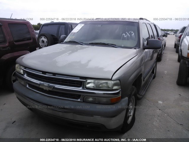 1GNEC13Z33R156506 - 2003 CHEVROLET TAHOE C1500 GRAY photo 2