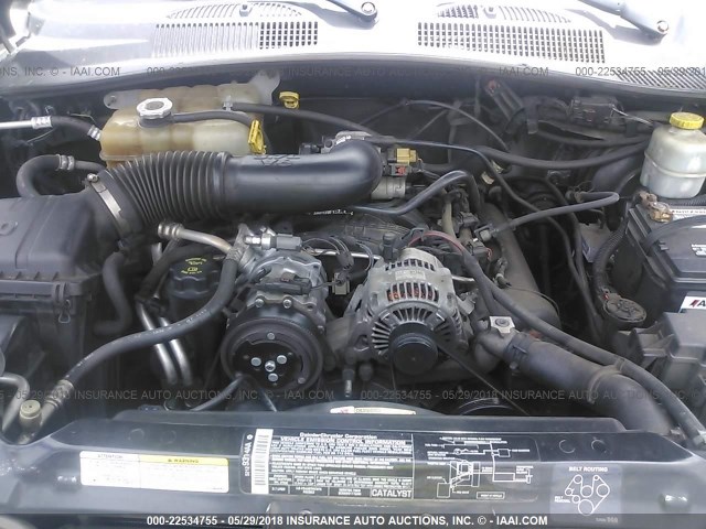 1J4GL48K45W597123 - 2005 JEEP LIBERTY SPORT 黑色 照片 10