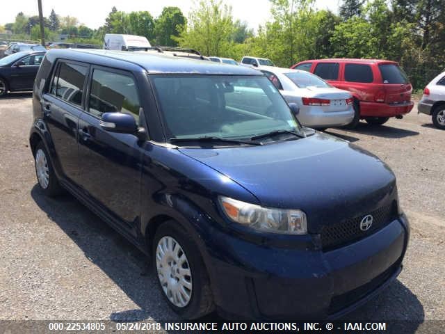 JTLKE50E181011795 - 2008 TOYOTA SCION XB BLUE photo 1
