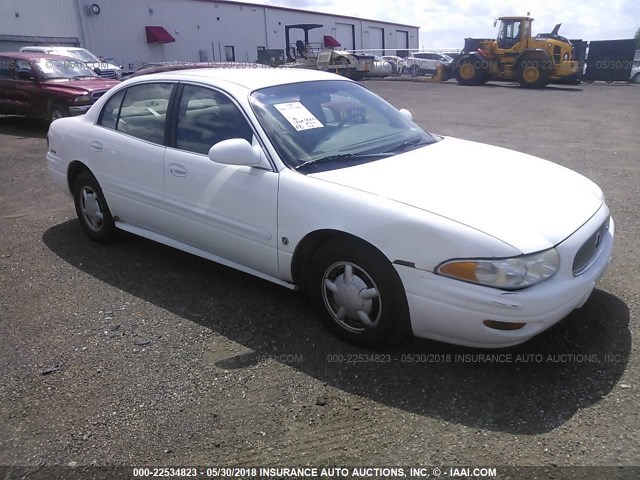 1G4HP54K2Y4127470 - 2000 BUICK LESABRE CUSTOM WHITE photo 1