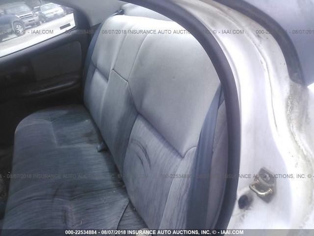 1B3HD46F8TF151021 - 1996 DODGE INTREPID WHITE photo 8