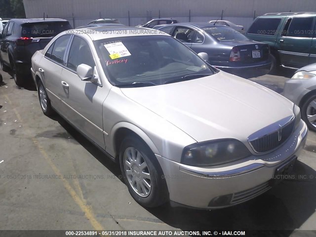 1LNHM86S23Y678961 - 2003 LINCOLN LS CREAM photo 1