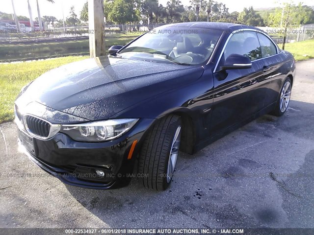 WBA4Z1C5XJEC70930 - 2018 BMW 430I BLACK photo 2