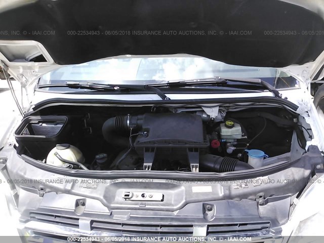 WDYPE8CC2D5797367 - 2013 FREIGHTLINER Sprinter 2500 WHITE photo 10