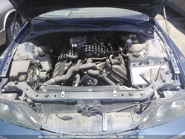 1LNHM87A52Y681101 - 2002 LINCOLN LS Mavi foto 10