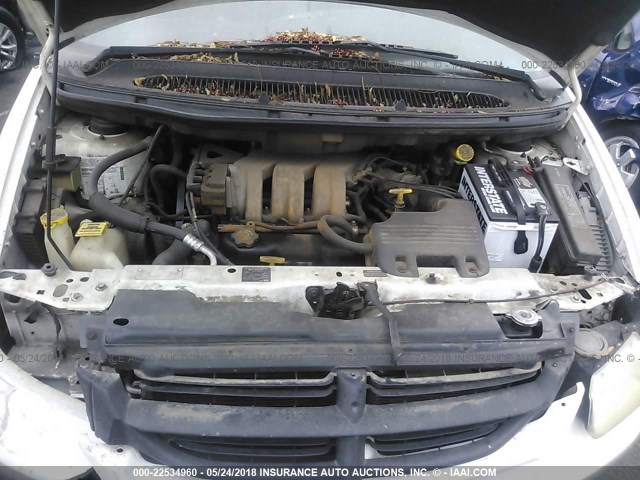 2B4GP45R7WR664350 - 1998 DODGE CARAVAN SE/SPORT WHITE photo 10