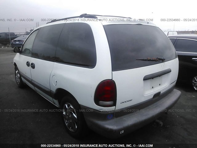 2B4GP45R7WR664350 - 1998 DODGE CARAVAN SE/SPORT WHITE photo 3