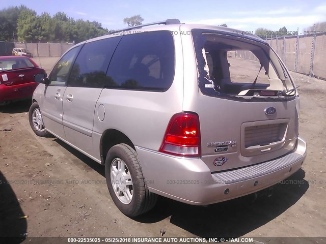 2FMZA522X7BA05078 - 2007 FORD FREESTAR SEL TAN photo 3