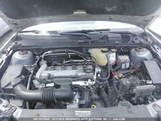 1G1ZS58F68F100676 - 2008 CHEVROLET MALIBU LS 灰色 照片 10