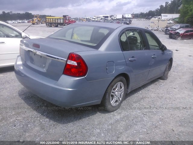 1G1ZS58F68F100676 - 2008 CHEVROLET MALIBU LS 灰色 照片 4