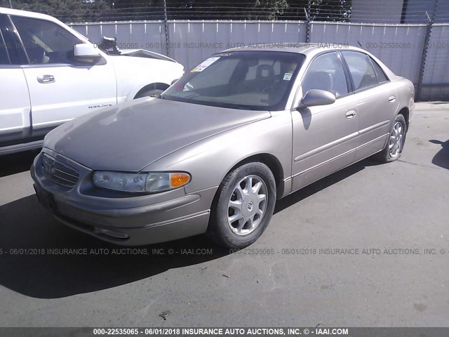 2G4WB55K711157862 - 2001 BUICK REGAL LS 香槟色 照片 2