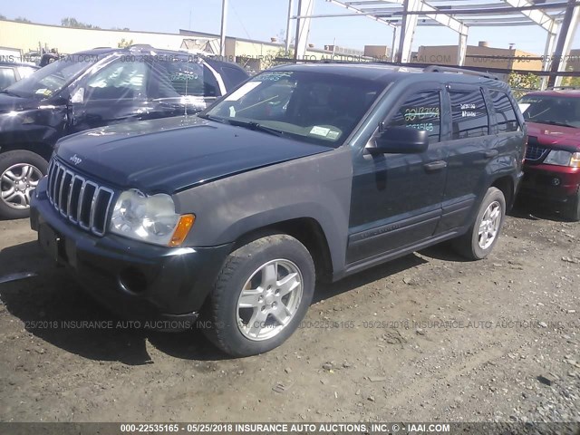 1J4GR48K05C611986 - 2005 JEEP GRAND CHEROKEE LAREDO/COLUMBIA/FREEDOM 绿色 照片 2