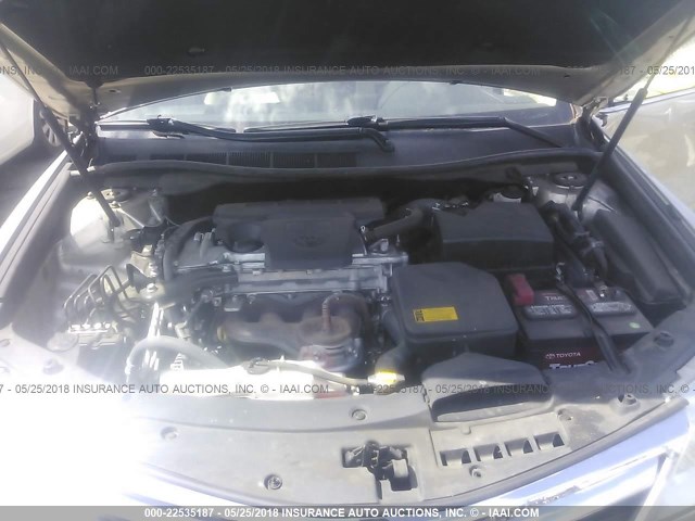 4T4BF1FK6ER381568 - 2014 TOYOTA CAMRY L/SE/LE/XLE 金色 照片 10