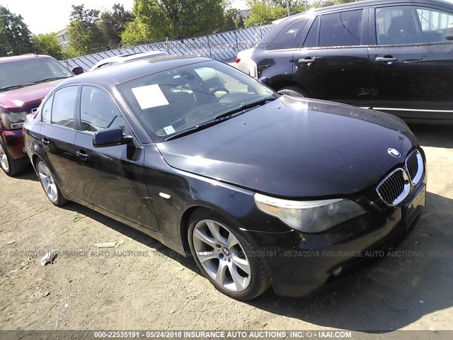 WBANB33544B113014 - 2004 BMW 545 I BLACK photo 1