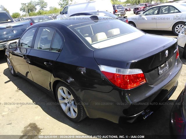 WBANB33544B113014 - 2004 BMW 545 I BLACK photo 3