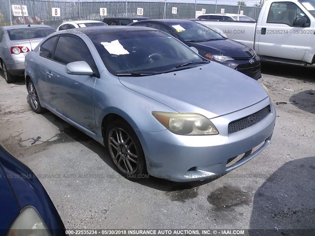 JTKDE177160096251 - 2006 TOYOTA SCION TC 浅蓝色 照片 1