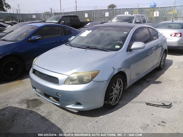 JTKDE177160096251 - 2006 TOYOTA SCION TC 浅蓝色 照片 2