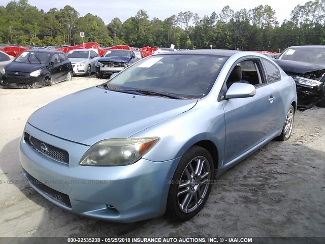 JTKDE177960100675 - 2006 TOYOTA SCION TC 蓝色 照片 2