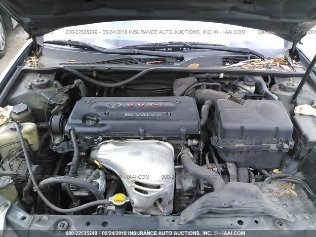 4T1BE32K72U569199 - 2002 TOYOTA CAMRY LE/XLE/SE GREEN photo 10