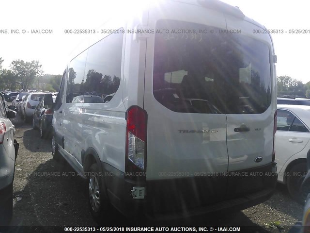 1FMZK1CM8JKA08144 - 2018 FORD TRANSIT T-150 WHITE photo 3