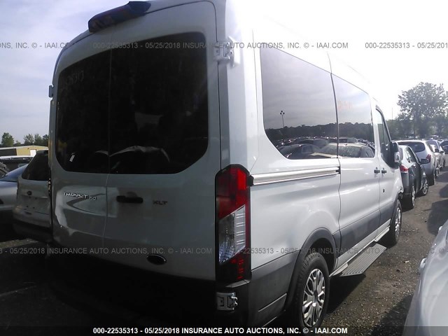 1FMZK1CM8JKA08144 - 2018 FORD TRANSIT T-150 WHITE photo 4