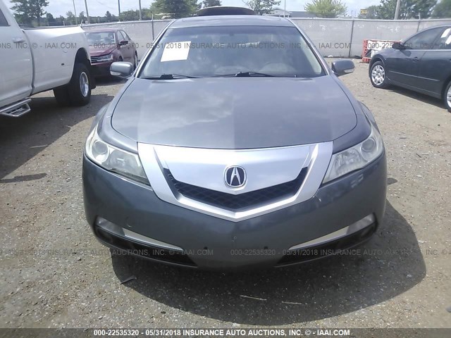 19UUA8F24AA005656 - 2010 ACURA TL GRAY photo 6