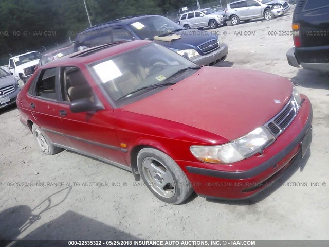 YS3DD58N9X2002744 - 1999 SAAB 9-3 S RED photo 1