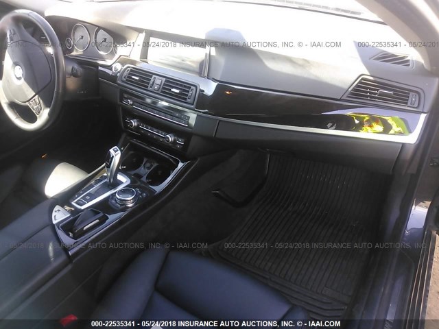 WBA5B3C58ED533557 - 2014 BMW 535 XI GRAY photo 5