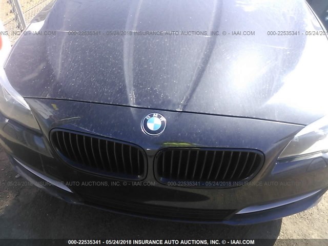 WBA5B3C58ED533557 - 2014 BMW 535 XI GRAY photo 6