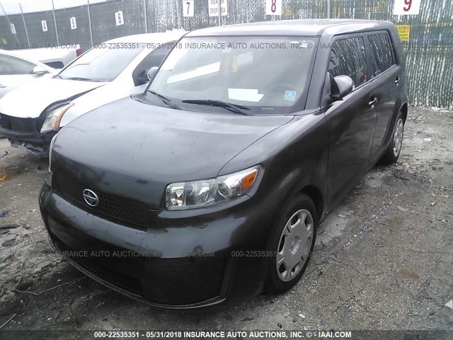JTLKE50E191064448 - 2009 TOYOTA SCION XB GRAY photo 6