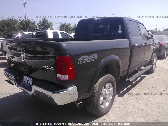 3C6UR5DL1JG121178 - 2018 RAM 2500 SLT BLACK photo 4