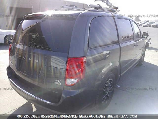 2C4RDGEG8GR265565 - 2016 DODGE GRAND CARAVAN R/T GRAY photo 4