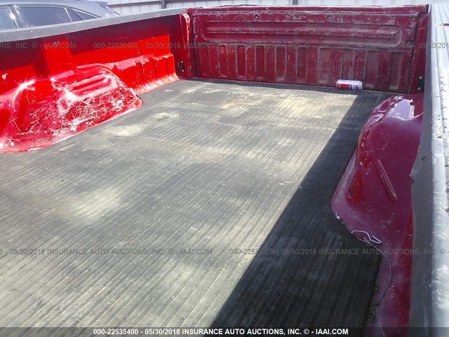 1FTNF21598ED99550 - 2008 FORD F250 SUPER DUTY RED photo 8