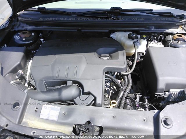 1G1ZB5E02CF153741 - 2012 CHEVROLET MALIBU LS BLACK photo 10