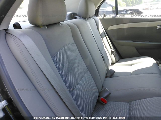 1G1ZB5E02CF153741 - 2012 CHEVROLET MALIBU LS BLACK photo 8