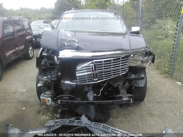 5LMFU28547LJ03367 - 2007 LINCOLN NAVIGATOR BLACK photo 6