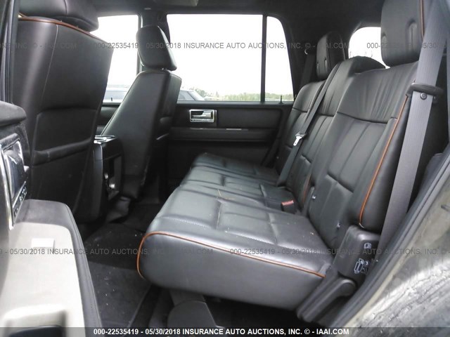 5LMFU28547LJ03367 - 2007 LINCOLN NAVIGATOR BLACK photo 8