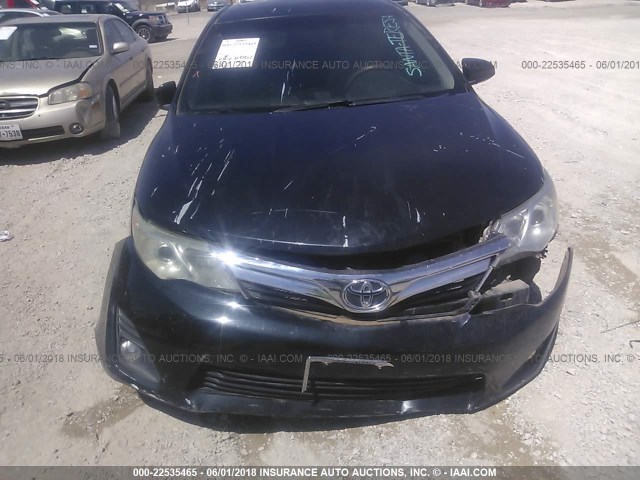 4T4BF1FK5CR185831 - 2012 TOYOTA CAMRY SE/LE/XLE 黑色 照片 6