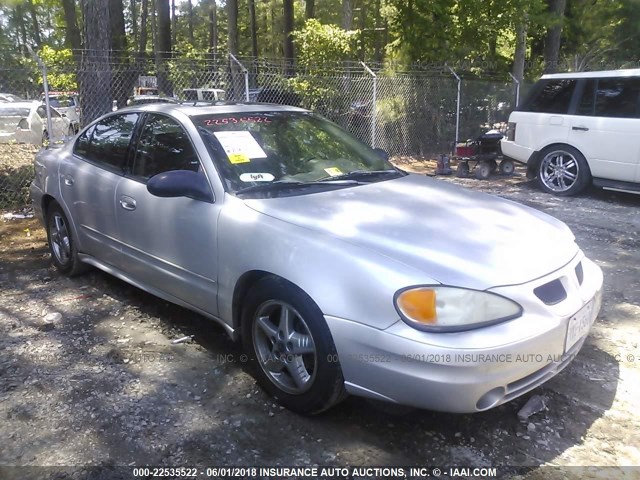 1G2NF52FX3C100245 - 2003 PONTIAC GRAND AM SE1 SILVER photo 1