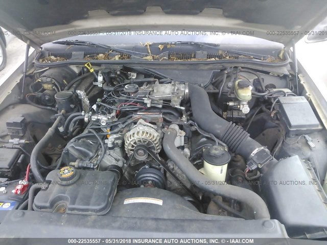 2FAFP73W3WX122432 - 1998 FORD CROWN VICTORIA  GOLD photo 10