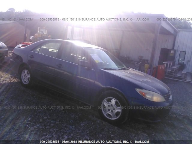 4T1BE32K42U550044 - 2002 TOYOTA CAMRY LE/XLE/SE ლურჯი ფოტო 1