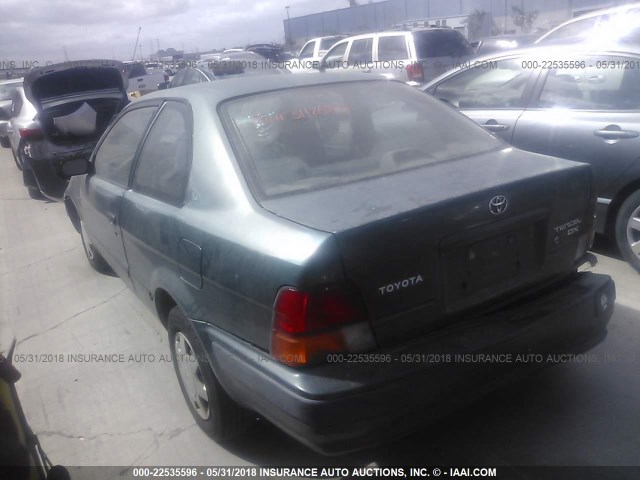 JT2EL56D2S0108572 - 1995 TOYOTA TERCEL DX GREEN photo 3