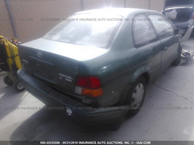 JT2EL56D2S0108572 - 1995 TOYOTA TERCEL DX GREEN photo 4