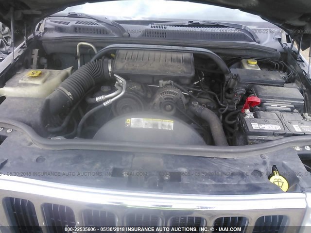 1J8HG48K48C134914 - 2008 JEEP COMMANDER SPORT შავი ფოტო 10