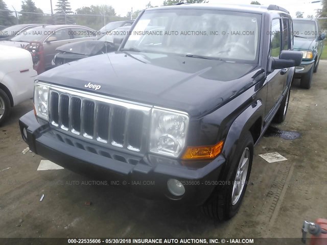 1J8HG48K48C134914 - 2008 JEEP COMMANDER SPORT შავი ფოტო 2